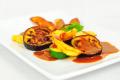 Red Thai Curry Eggplant and Squash Casserole 