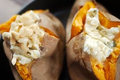 Roast Sweet Potato With Compound Butter