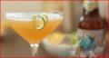 Roasted Apricot Margarita Made with Beer