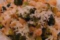 Roasted Broccoli and Cauliflower with Cheese