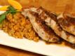 How To Make Roasted Pork Chops With Maple Mustard Sauce And Butternut Squash Risotto