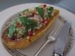Roasted Delicata Squash with Quinoa, Feta and Apple