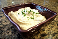 Guilt-free Roasted Garlic and Bacon Dip