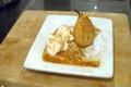 Marscapone & Apricot Filled Roast Pears