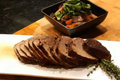 How To Make Roasted Top Sirloin With Caramelized Vegetables And Portabella Mushrooms