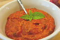 Salami Chips & Marinara Dip