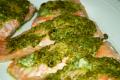 How To Make Salmon With Pistachio Basil Butter
