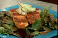 How To Make Seared Salmon On Cucumber Salad