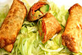 Smoked Salmon and Avocado Egg Rolls 