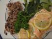 Poached Salmon With Basil Mayonnaise