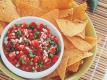 Seasonal Fruit Salsa with Pork Cutlets