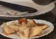 Salt-Pepper Fried Fish  with Schezwan Sauce