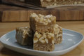Salted Peanut Caramel Squares 
