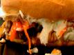 Sausage and Pepper Hero Sandwiches for Super Bowl
