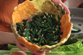 How To Make Sauted Spinach With Cranberries And Pinenuts