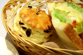 Fresh Blackcurrant Jam and Scones