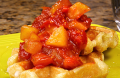How To Make Waffles With Tomato Apple Sauce