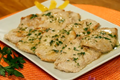 Veal cutlets with parsley 