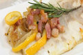 How To Make Sea Bass With Bacon, Onion And Orange Zest