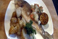 Sea Bream & Pineapple Salsa Dinner 