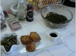 Deep-Fried Wasabi Sea Scallops with Wakame Salad