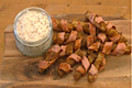 Seasoned Bacon Wrapped Oven Chips