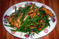 Wegmans Sesame Chicken with Lo Mein & Green Beans