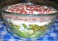 Seven Layer Vegetable Salad