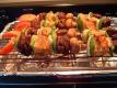 Making Shish Kabobs