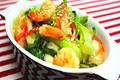 Shrimp and Bok Choy DeopBap (청경채 덮밥)