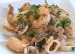 Calamari and Shrimp with Spicy Tamarind Sauce