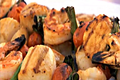 How to make Shrimp and Scallop kabobs