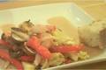 Baked Shrimp Scampi with Cooked Vegetables