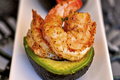 Spicy Shrimp Stuffed Avocado