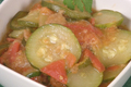 Simple  Zucchini and Tomatoes