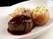 Sirloin Steaks Grilled On Lava Australian Wagyu