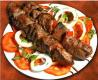 Skewered Steak And Mushrooms