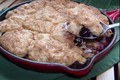 Skillet Apple Blueberry Cobbler 