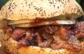 Smoked Pork Rib Sandwich
