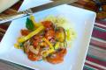 How To Make Spaghetti Squash With Tomatoes And Peppers