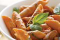 How To Make Spicy Sausage Penne With Red Pepper Sauce