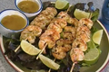 How To Make Lime And Jalapeno Shrimp Skewers