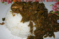 African Beef Stew with Spinach