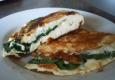 Low-carb Spinach and Feta Omelet