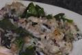 Spinach and Mushroom Wild Rice 