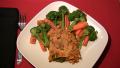 Spinach Lasagna with Steamed Veggies 