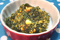 Spinach And Peanut Bhaji