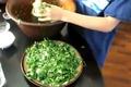 Raw Vegan Massaged Spinach Salad 