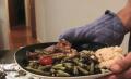 Spring Risotto with Lamb Chops and Roasted Vegetables