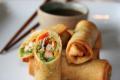 Crab, Prawn & Ginger Spring Rolls